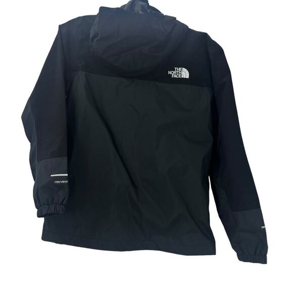 The North Face Boys Antora Rain Asphalt Grey Dryvent Jacket Size L 12 NWT - Picture 6 of 12